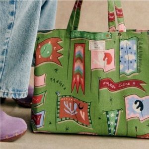 Sezane pangea never used new limited edition tote bag